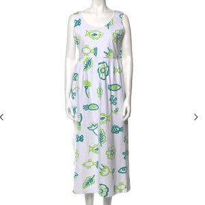 Diane von Furstenberg Printed Long Dress